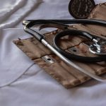 A stethoscope on cloth for Home Health Care Services
