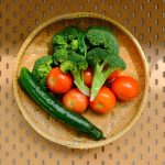 a bowl filled with lots of vegetables on top of a table for your shadow health